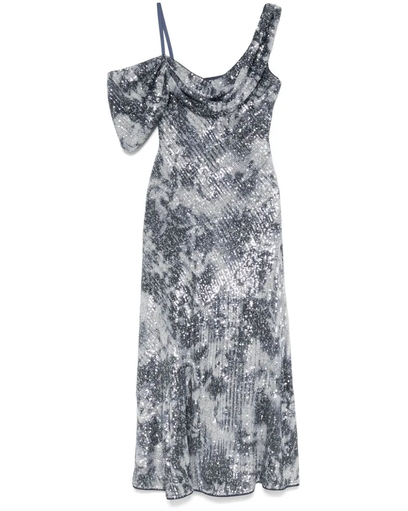 Diane von Furstenberg Joaquin Maxikleid - Blau Blau