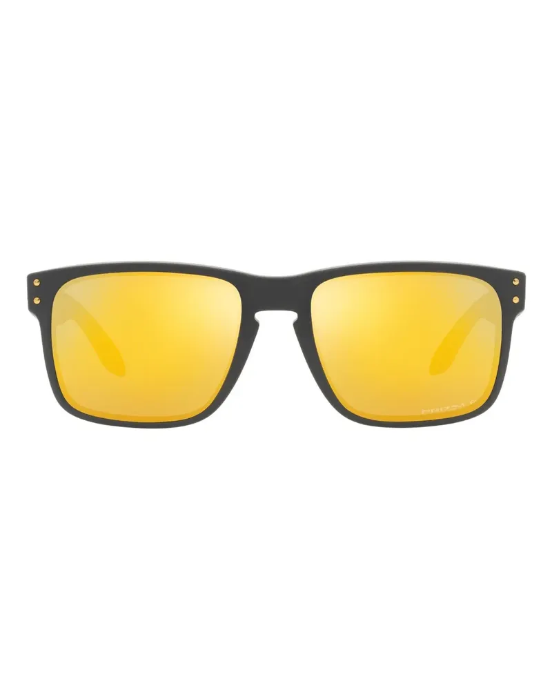 Oakley Eckige Holbrook Sonnenbrille - Braun Braun