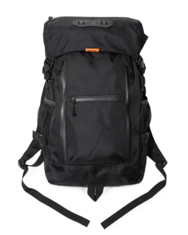 Makavelic Double Line 4 backpack - Schwarz Schwarz