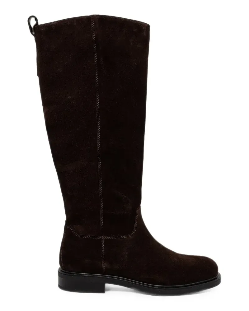 Vagabond Freya Stiefel aus Wildleder - Braun Braun