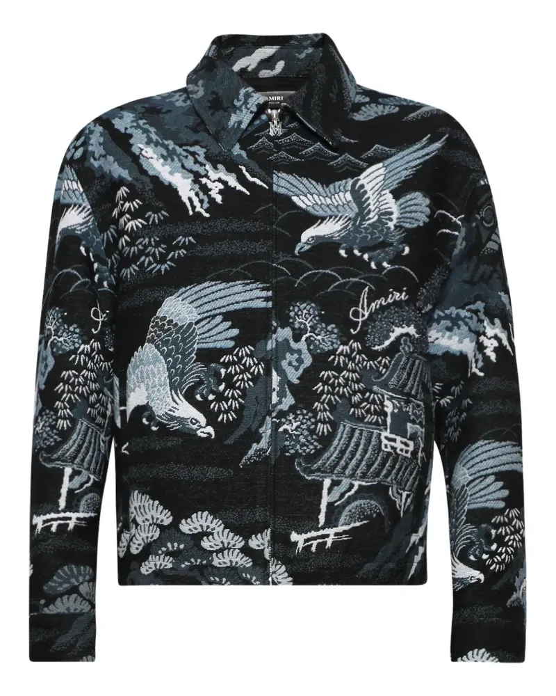 Amiri Crane Tapestry jacket - Schwarz Schwarz