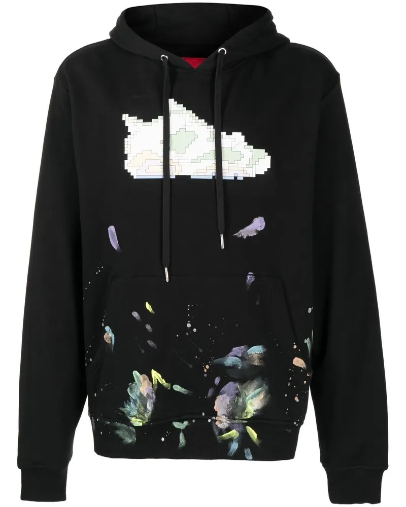 Mostly Heard Rarely Seen Hoodie mit Kordelzug - Schwarz Schwarz