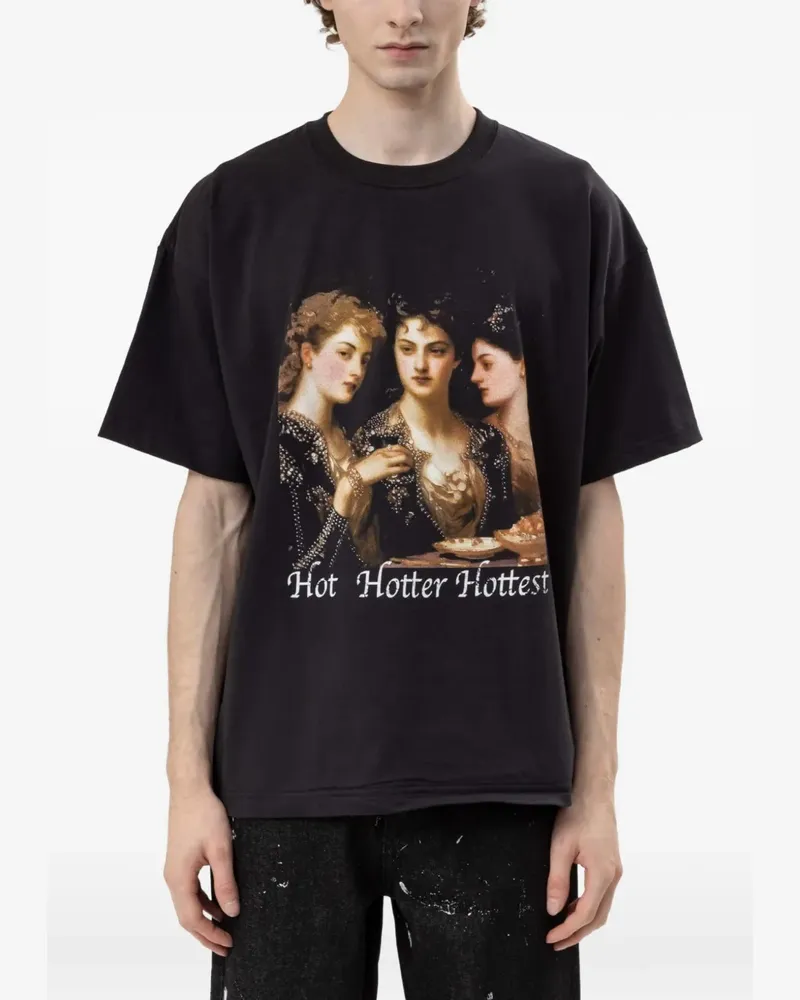 DOMREBEL Hottest graphic-print T-shirt - Schwarz Schwarz