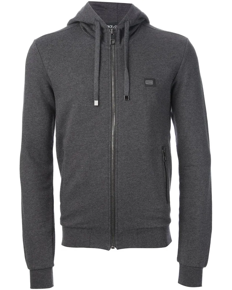 Dolce & Gabbana Pullover mit Kordelzug - Grau Grau
