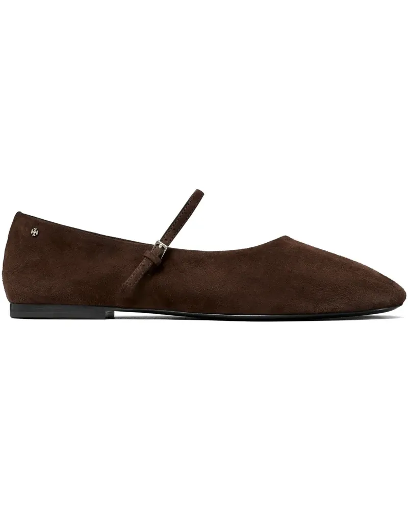 Tory Burch Ballerinas aus Wildleder - Braun Braun