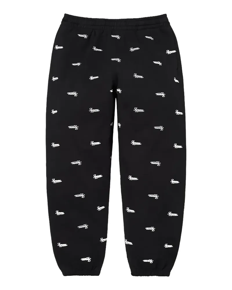 Supreme Being Repeat Script track pants - Schwarz Schwarz