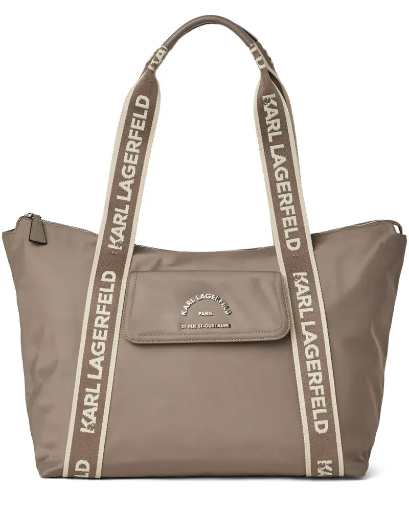 Karl Lagerfeld Rue St-Guillaume Shopper - Braun Braun