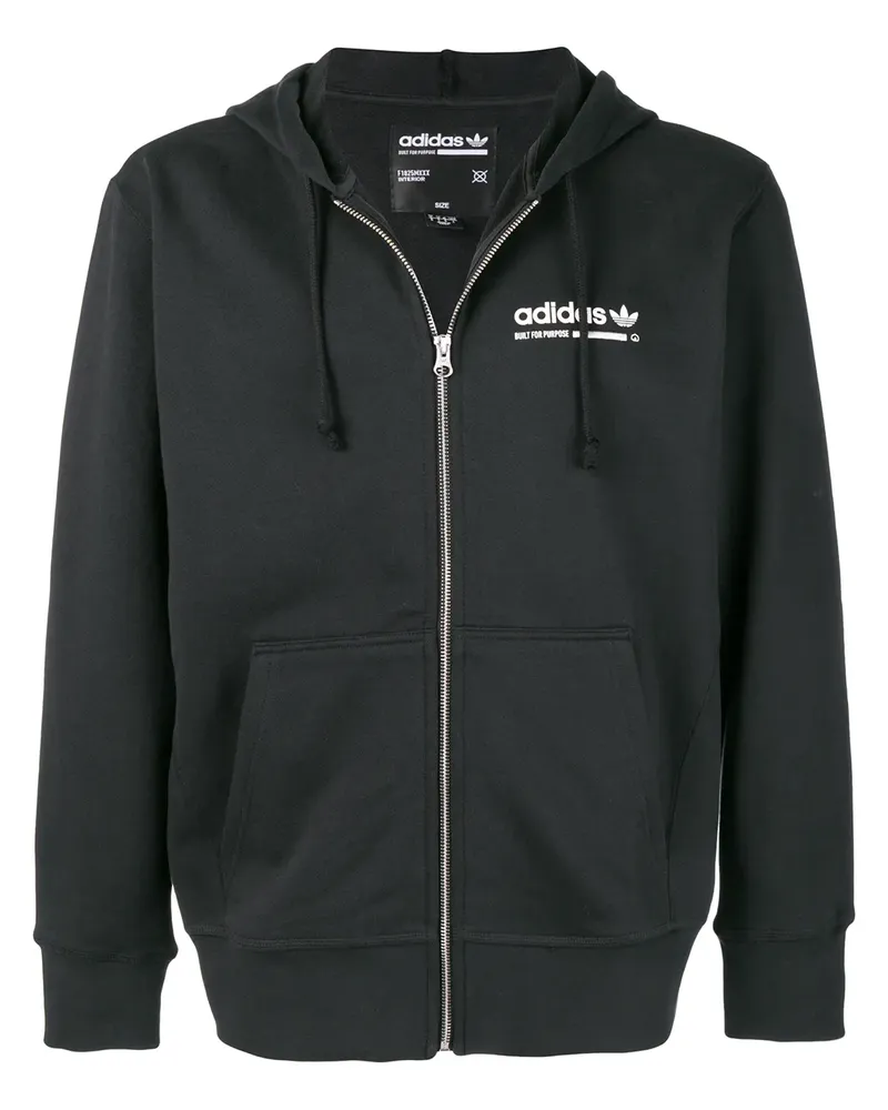 adidas Kaval' Kapuzenjacke - Schwarz Schwarz