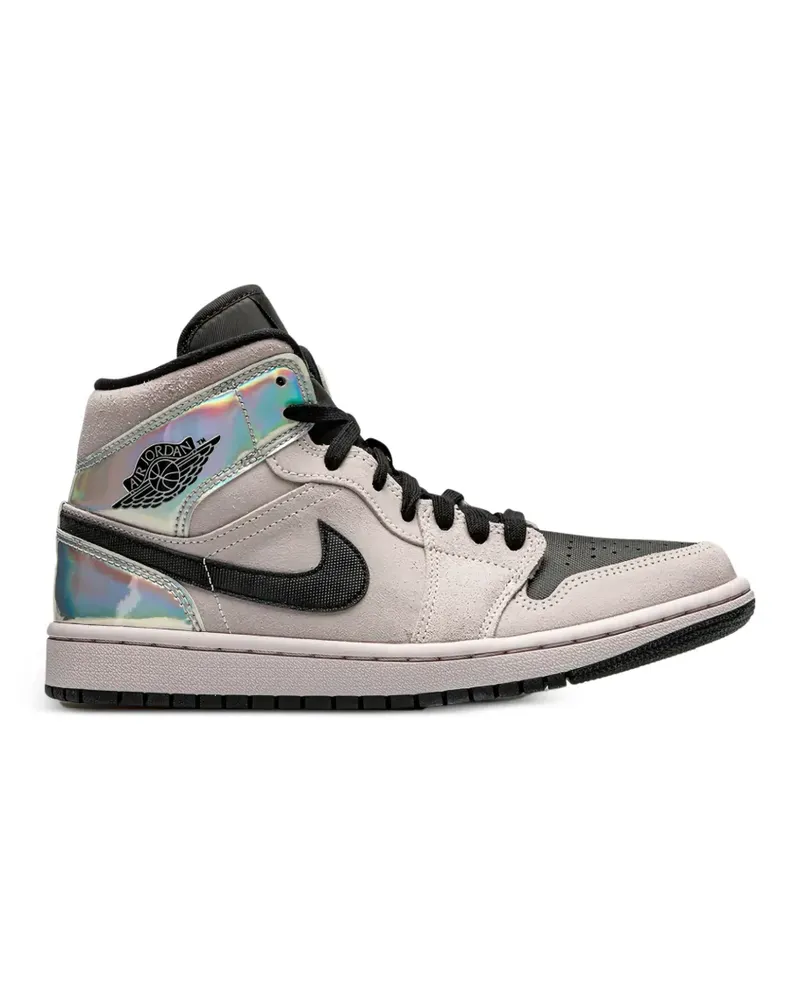 Nike Jordan 1 Mid iridescent sneakers - Grau Grau