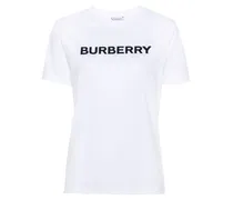 Margot T-Shirt mit Logo-Print - Weiß