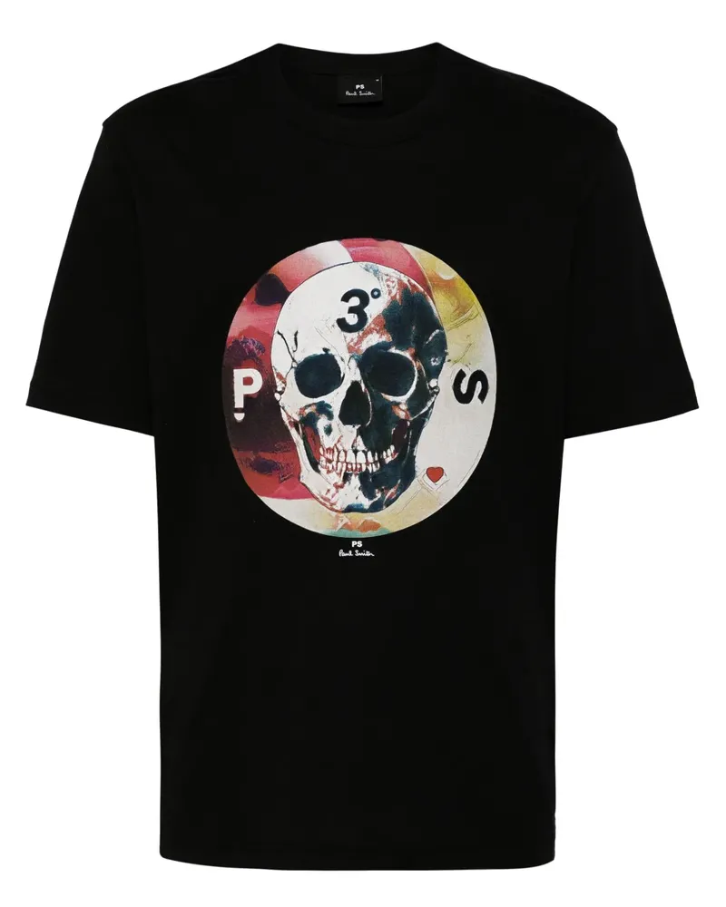 Paul Smith T-Shirt mit grafischem Print - Schwarz Schwarz