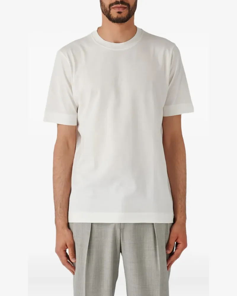 Gran Sasso Klassisches T-Shirt - Weiß Weiß