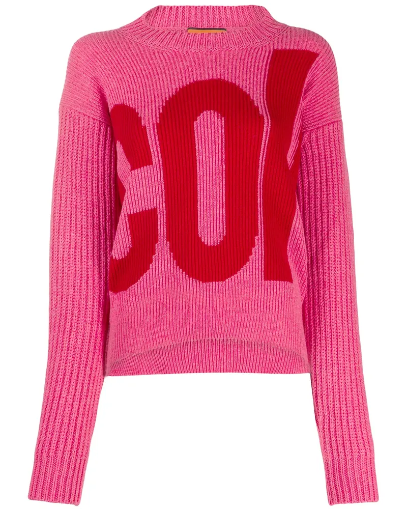 Colville Pullover mit Logo-Stickerei - Rosa Rosa