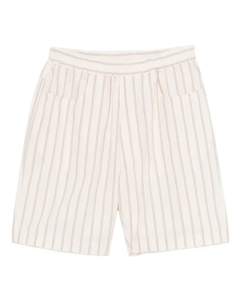 RANRA striped shorts - Nude Nude