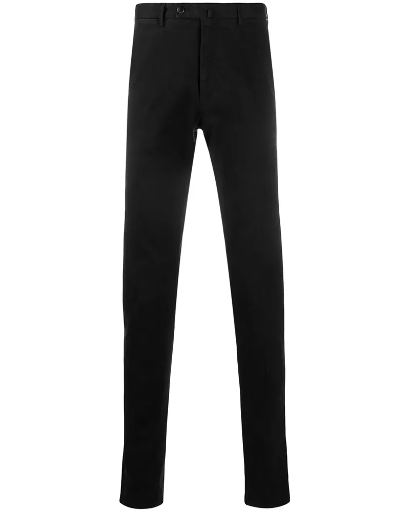 PT TORINO Schmale 'Graven' Chino - Schwarz Schwarz
