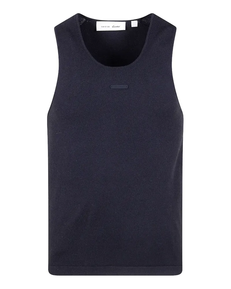 Fear of God logo-patch tank top - Schwarz Schwarz