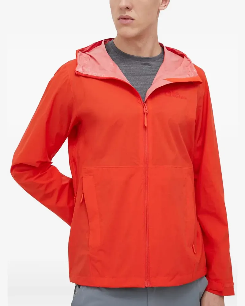 Jack Wolfskin hooded zip jacket - Orange Orange
