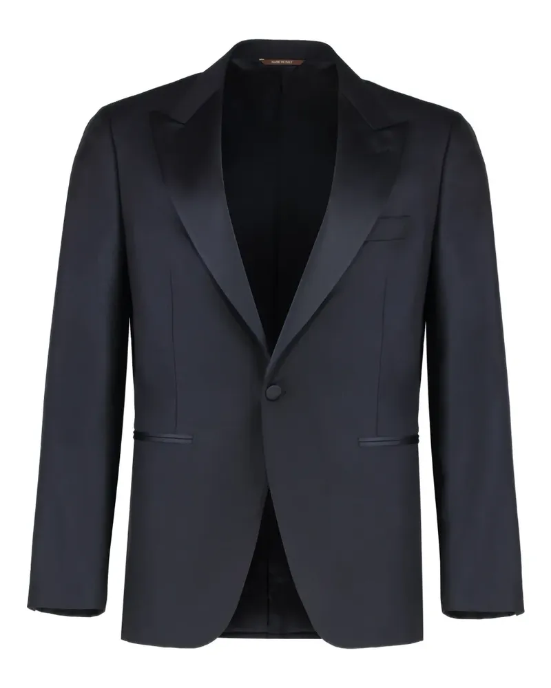 Canali Anzug mit steigendem Revers - Blau Blau