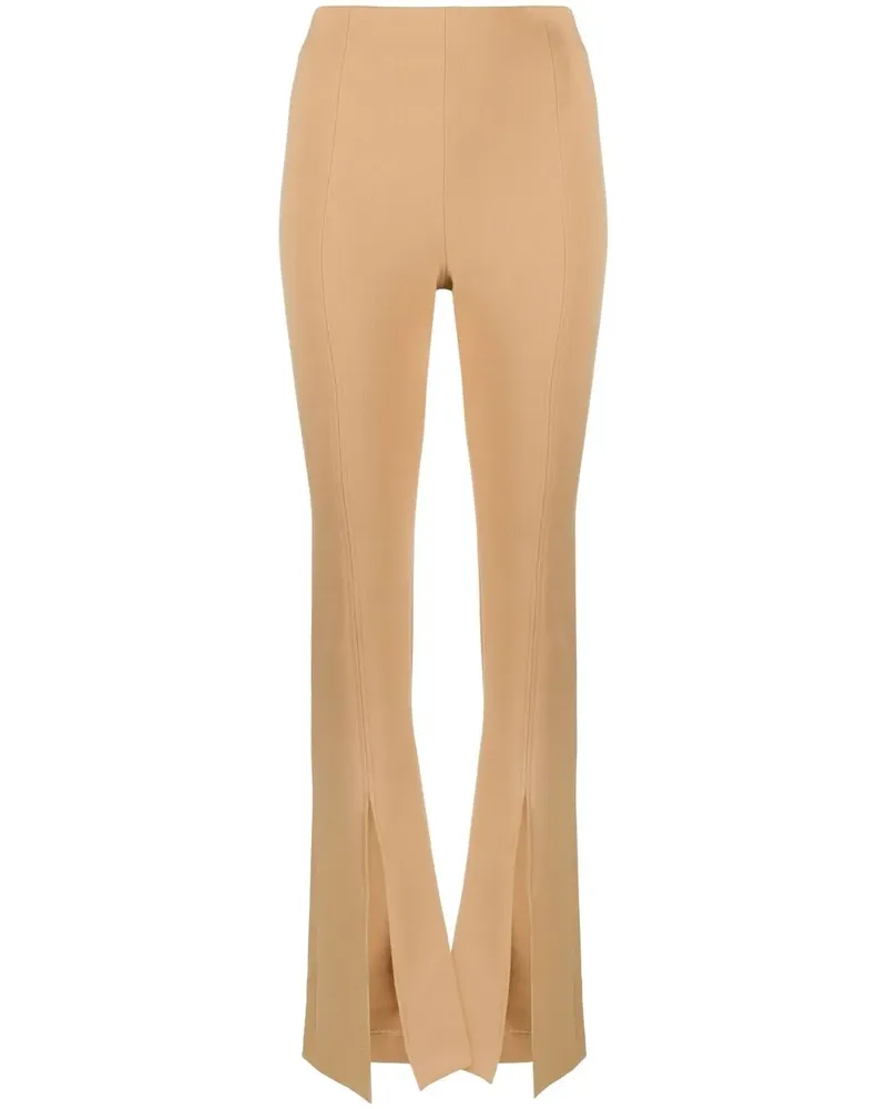 Amen Cropped-Hemd mit Raffung - Nude Nude