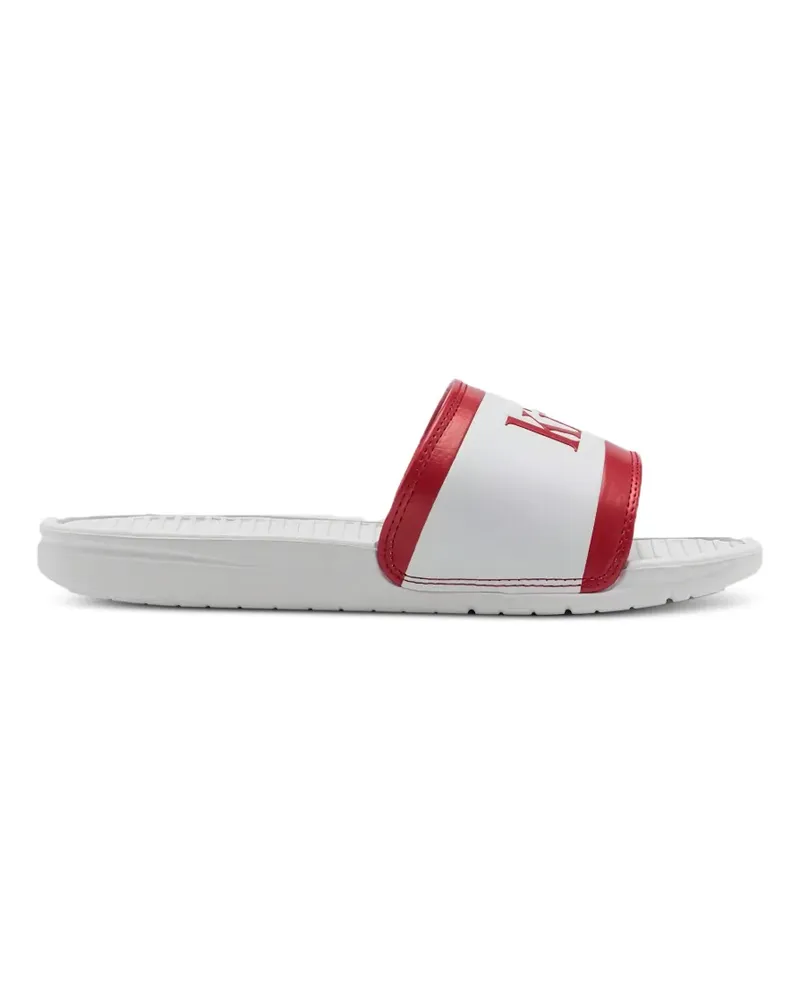 KITH x Coke Pantoletten mit Logo-Print - Weiß Weiß