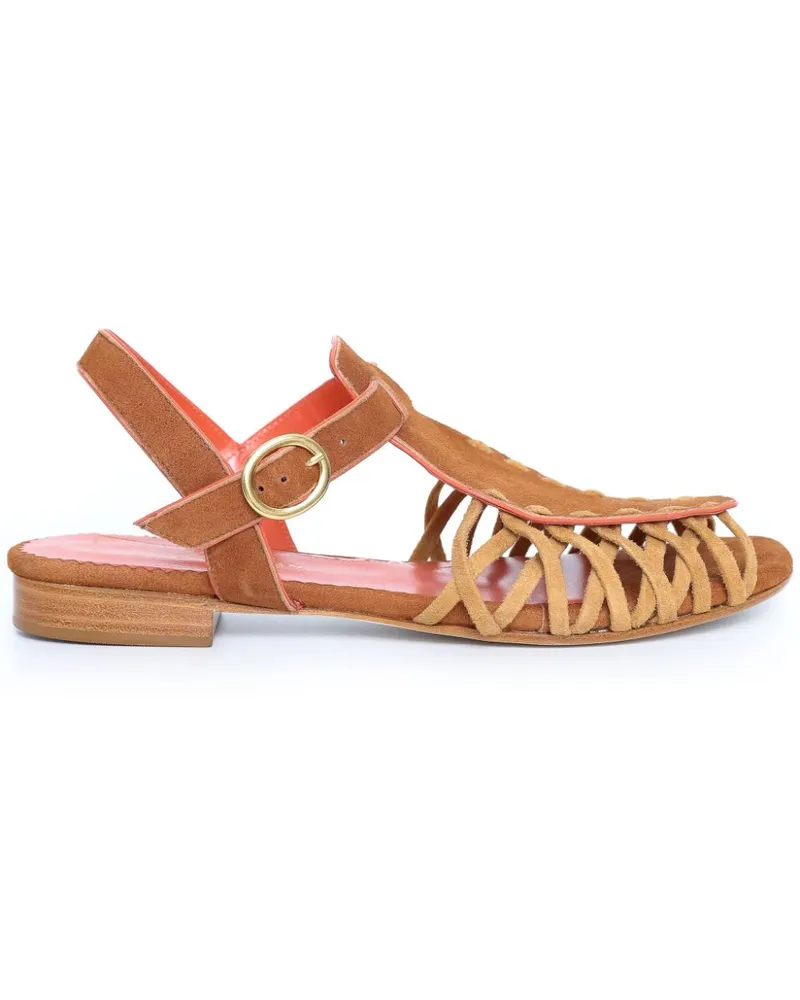 Sarah Chofakian Sweet Home Sandalen - Braun Braun