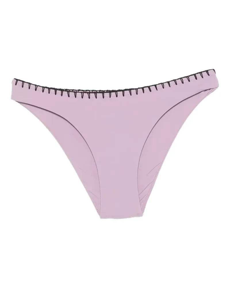 Nanushka Merve crochet-stitch bikini bottoms - Violett Violett