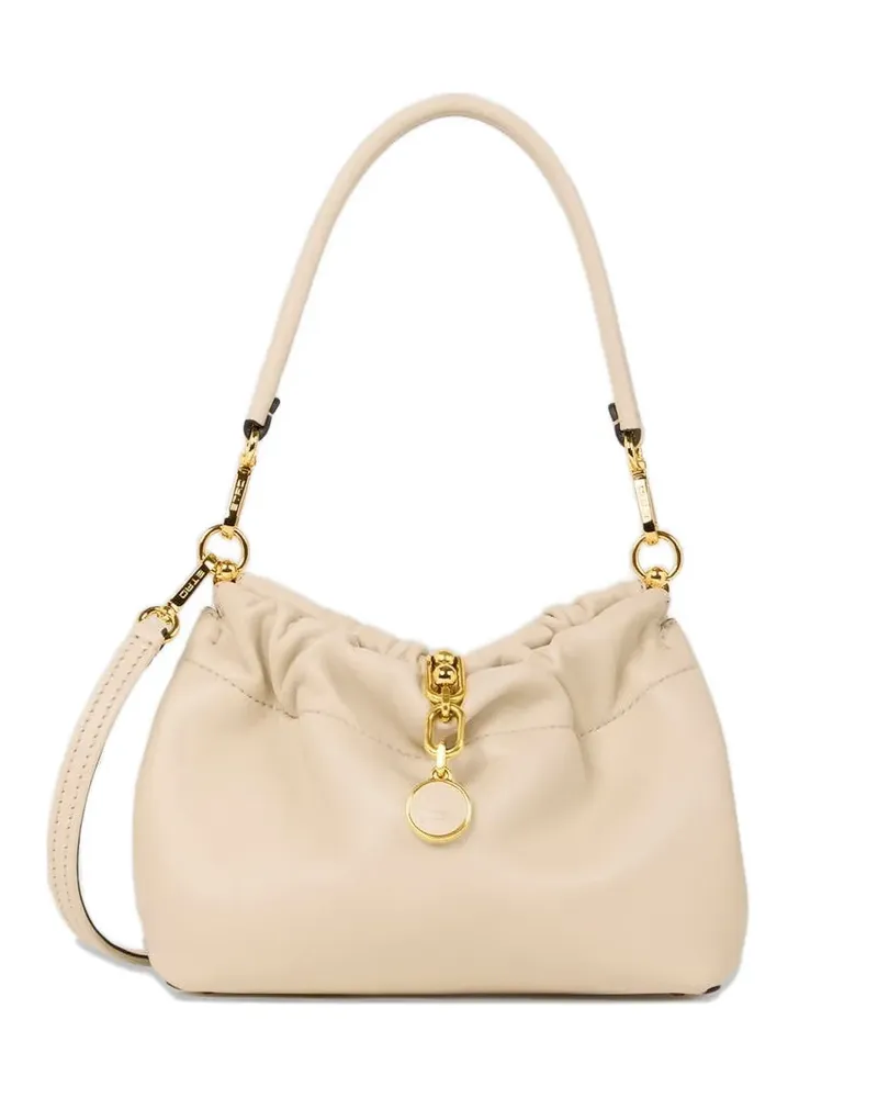 Etro small Vela Blossom leather shoulder bag - Nude Nude
