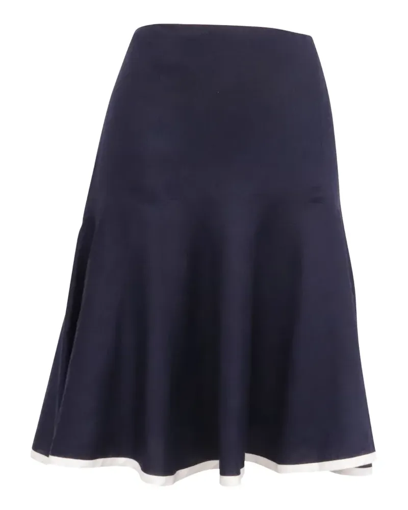 Ralph Lauren Ausgestellter Minirock - Blau Blau