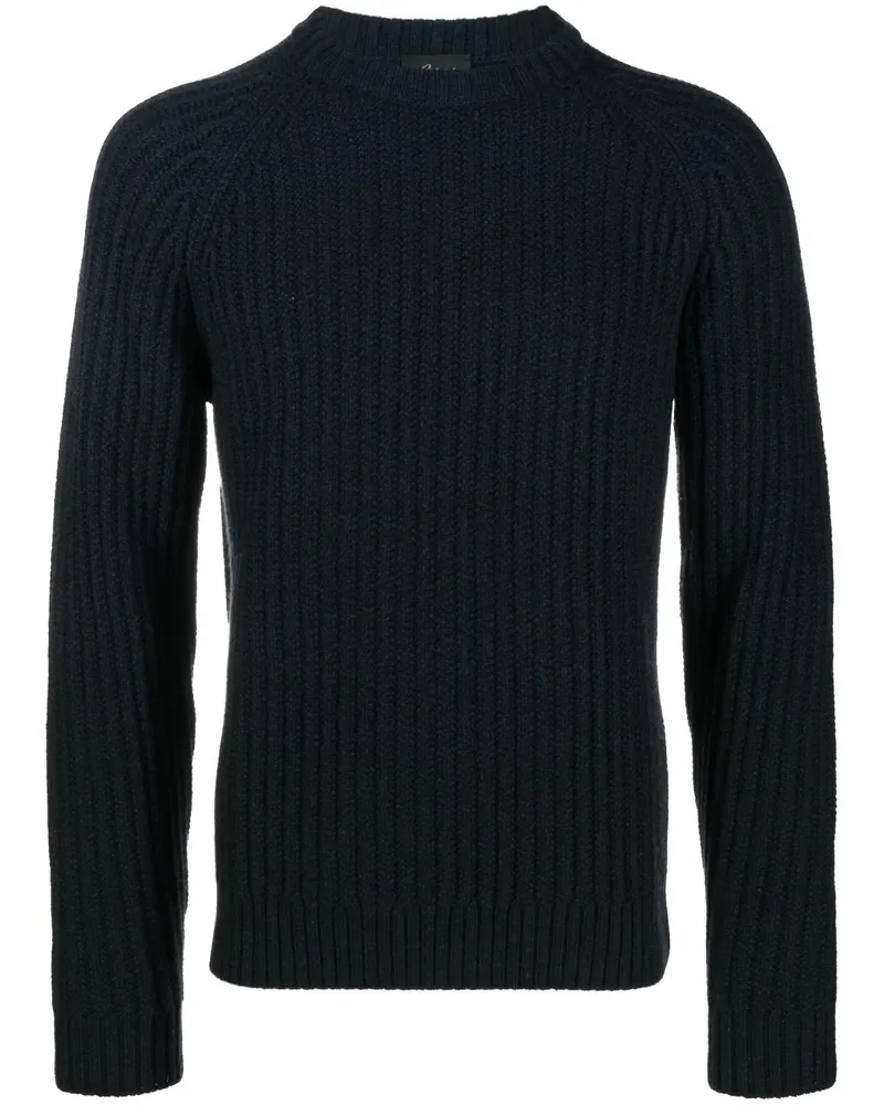 Brioni Pullover aus Fischerstrick - Schwarz Schwarz