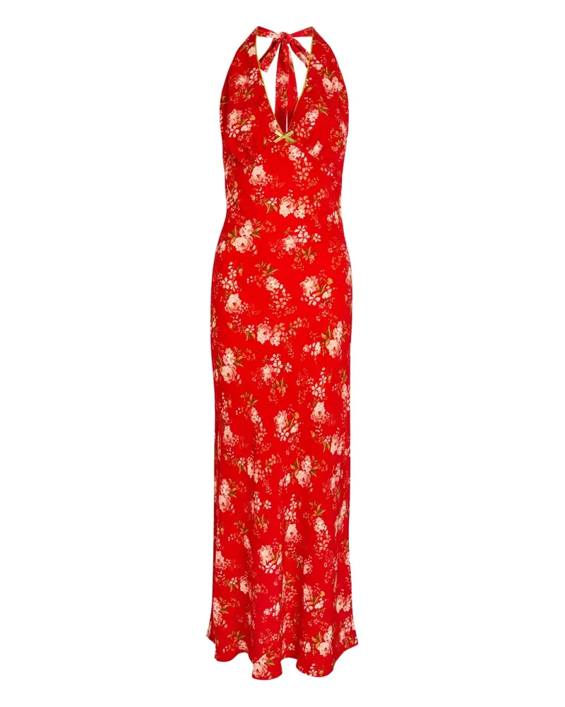 Never Fully Dressed floral-print maxi dress - Rot Rot