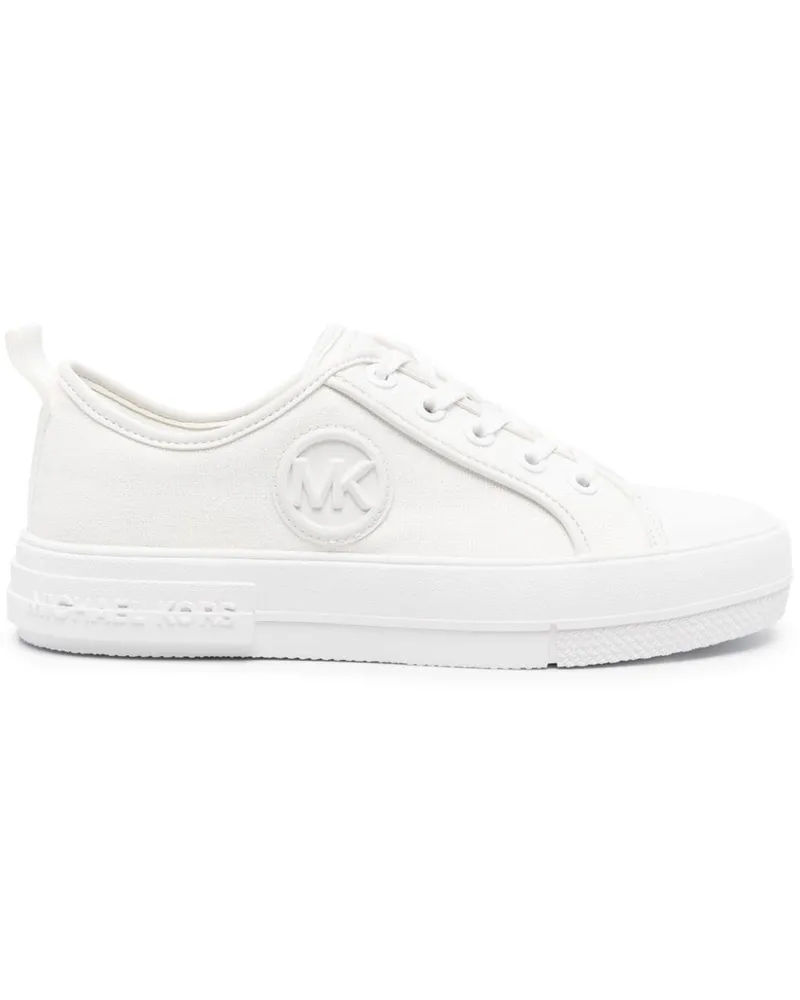 Michael Kors Evy Sneakers aus Canvas - Weiß Weiß