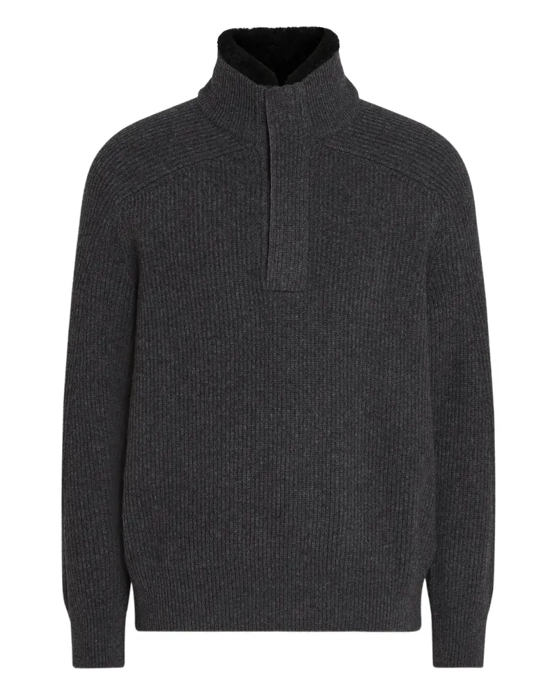 Ermenegildo Zegna Oasi Pullover aus Kaschmir - Grau Grau