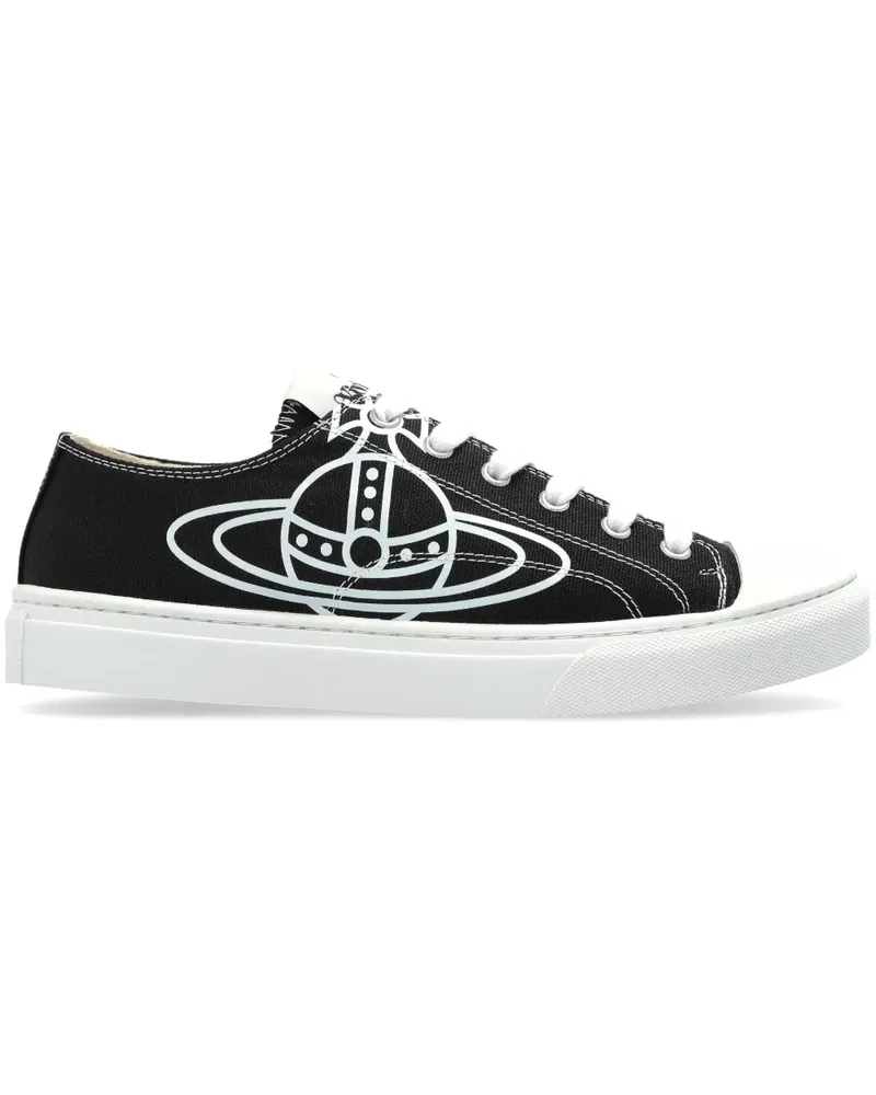 Vivienne Westwood Plimsoll Sneakers - Schwarz Schwarz