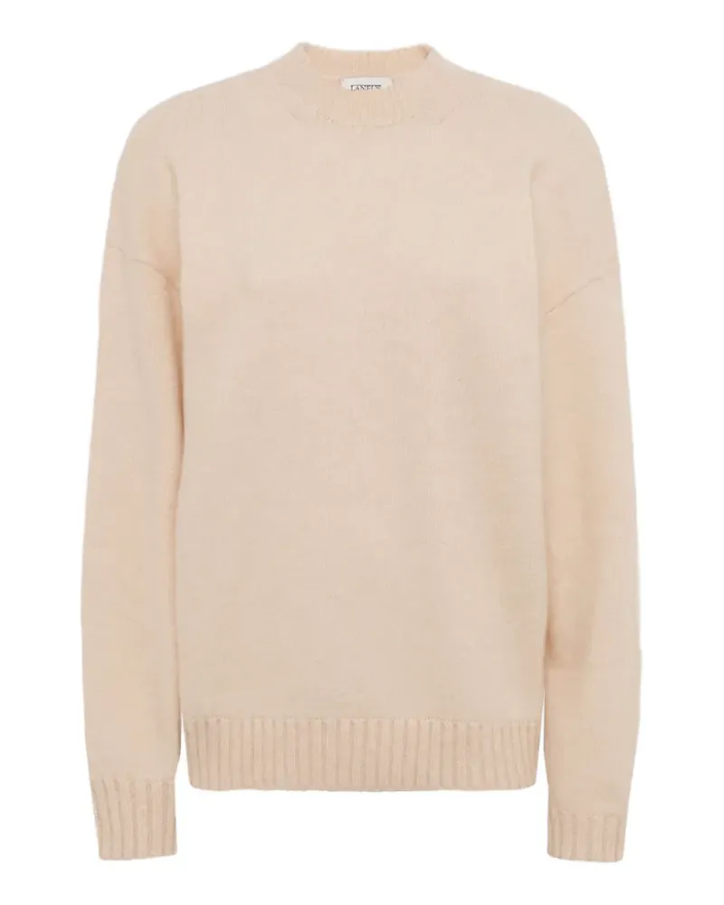 Laneus Pullover mit tiefen Schultern - Nude Nude