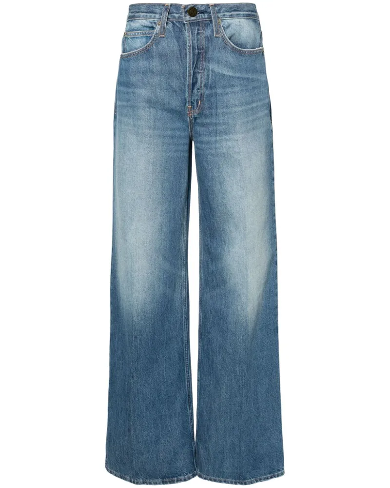 Frame Denim The 1978 Straight-Leg-Jeans Blau