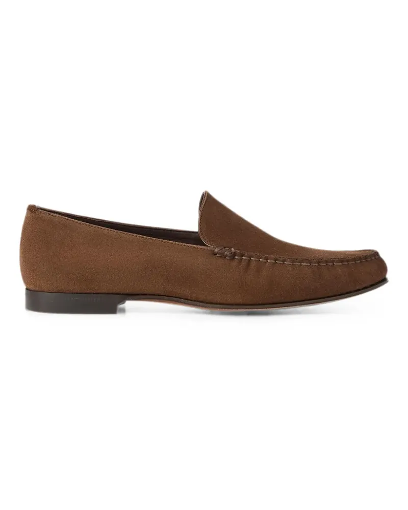 Ralph Lauren Darcey Loafer mit Ziernähten - Braun Braun