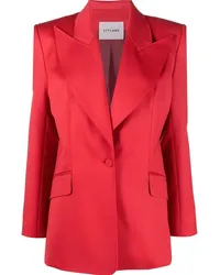 STYLAND Blazer mit steigendem Revers Rot