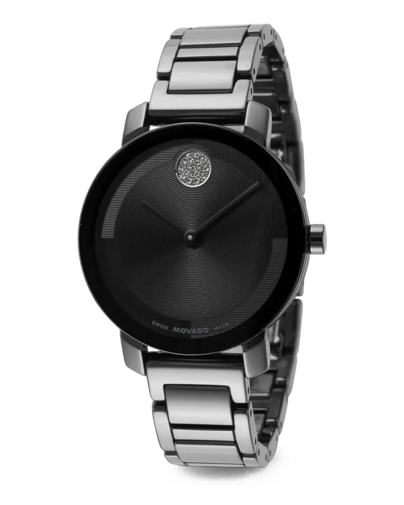 Movado Bold Evolution 2.0 round-face 34mm watch - Schwarz Schwarz