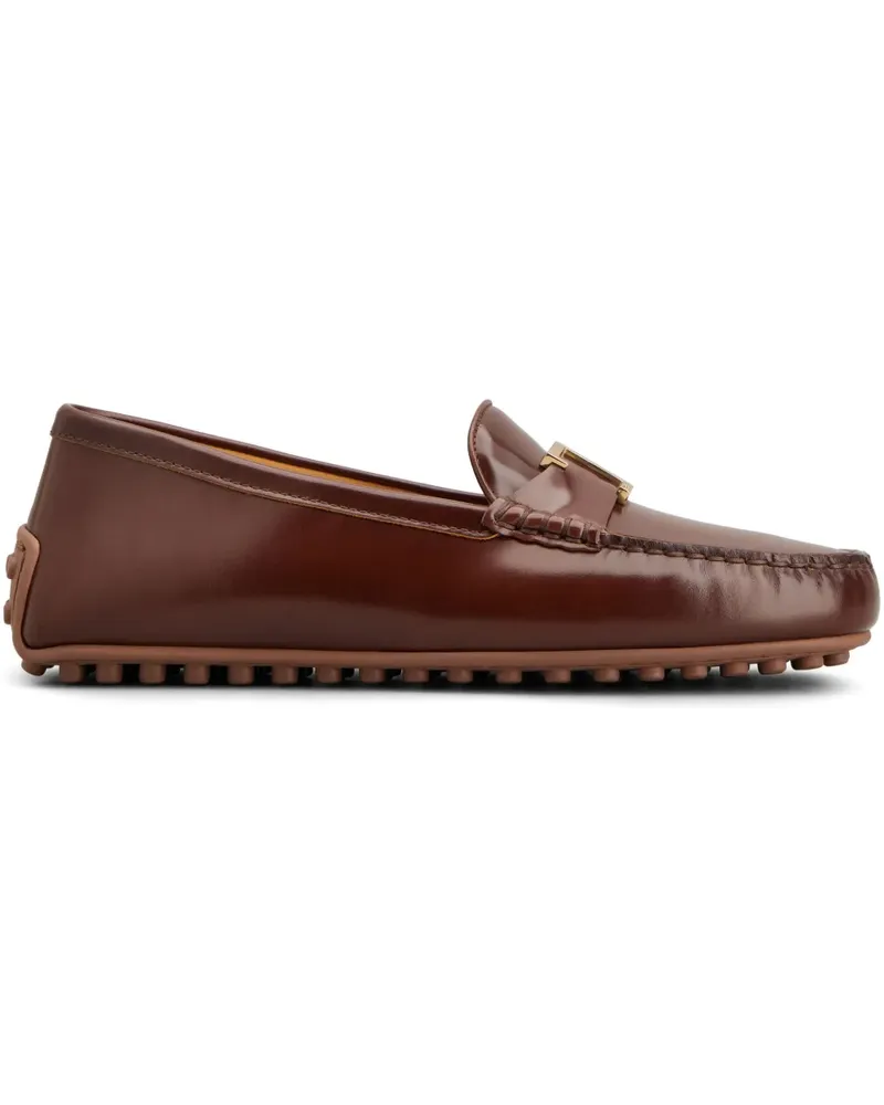 TOD'S Loafer aus Leder - Braun Braun