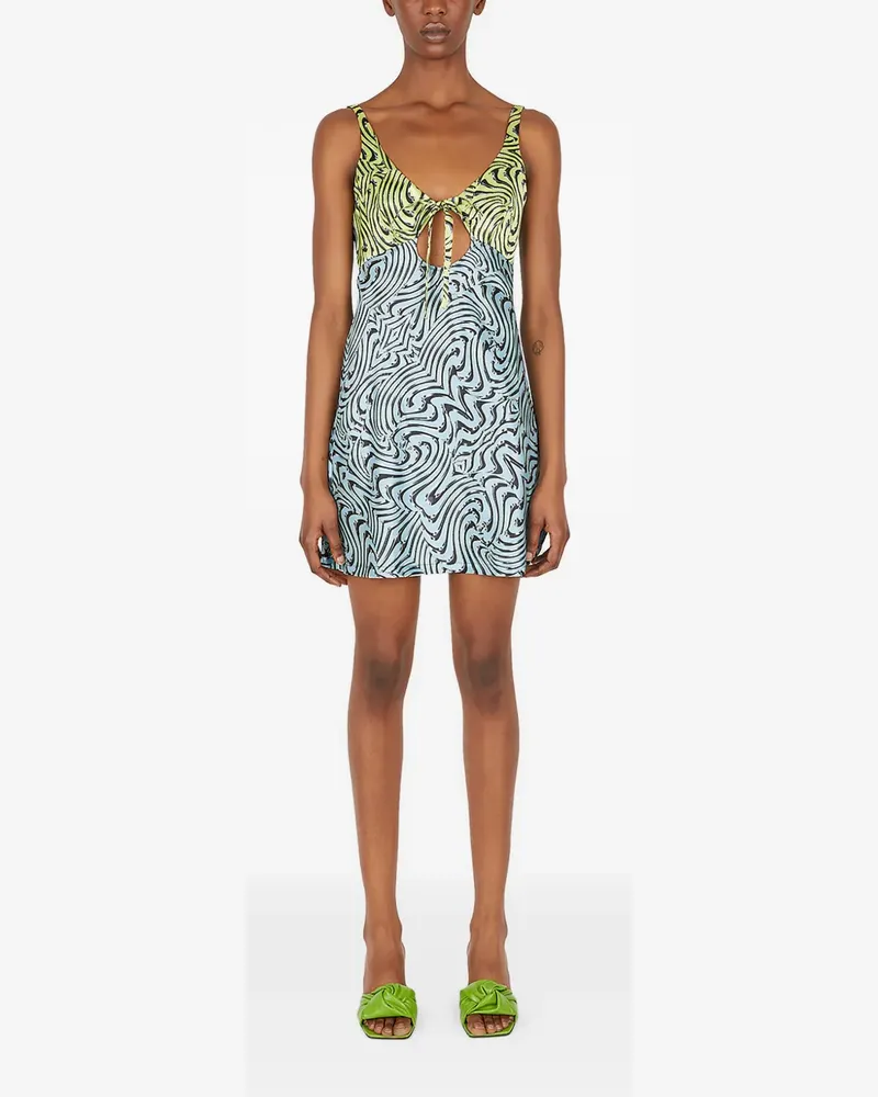 Maisie Wilen Kleid mit Cut-Outs - Blau Blau
