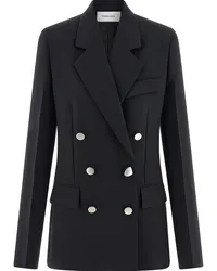 Ferragamo Doppelreihiger Blazer Schwarz