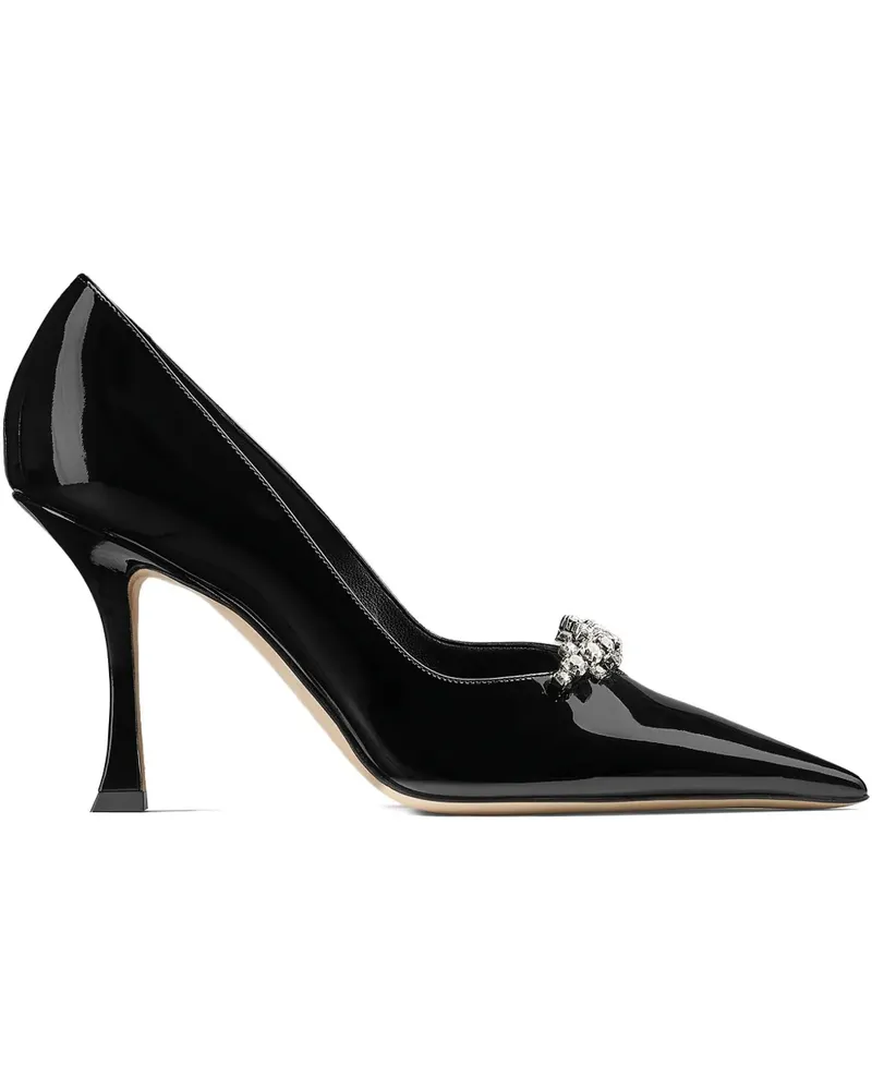 Jimmy Choo Belinda Pumps mit spitzer Kappe 90mm - Schwarz Schwarz