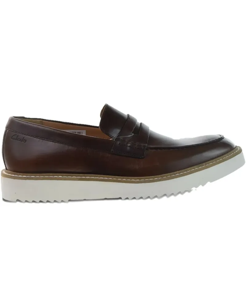 Clarks Ernest Free slip-on loafers - Braun Braun