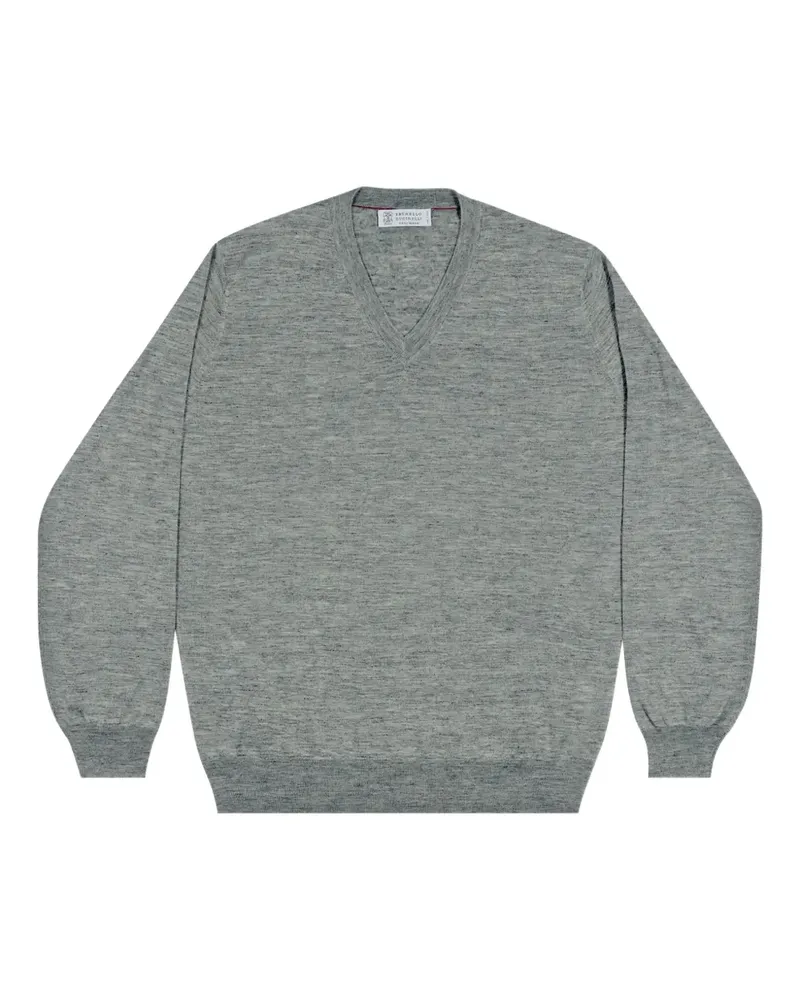 Brunello Cucinelli V-neck sweater - Grau Grau