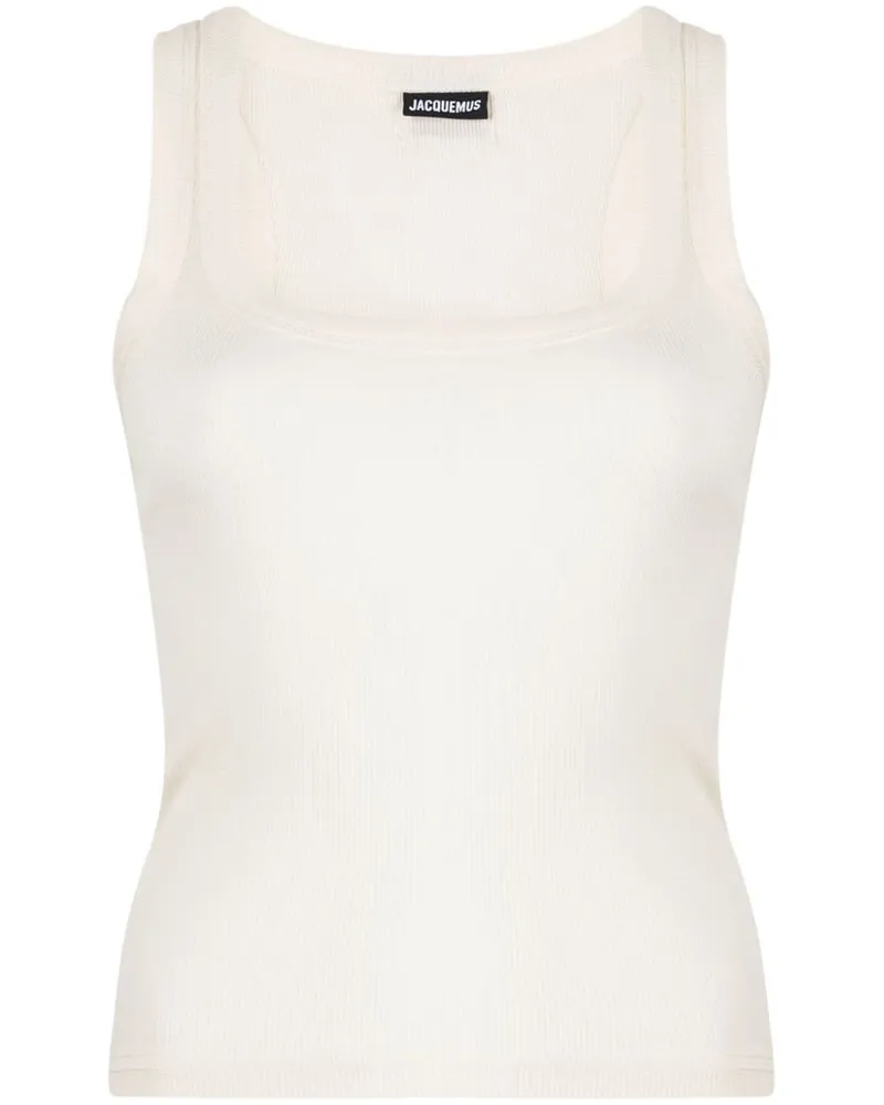 Jacquemus Le Gros Grain Top - Nude Nude