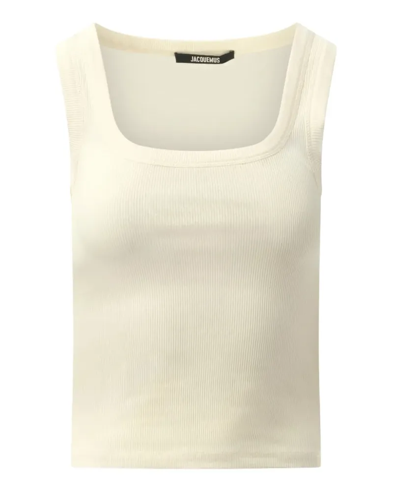 Jacquemus The Gros Grain Tanktop - Nude Nude