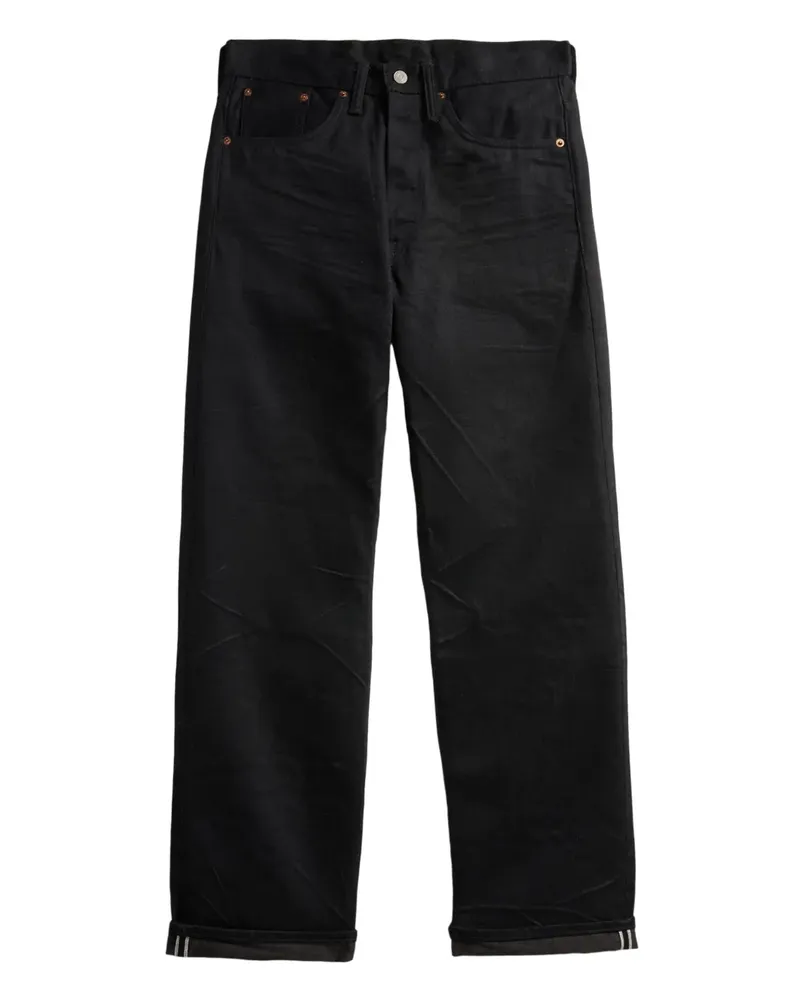 Ralph Lauren Jeans mit Logo-Patch - Schwarz Schwarz