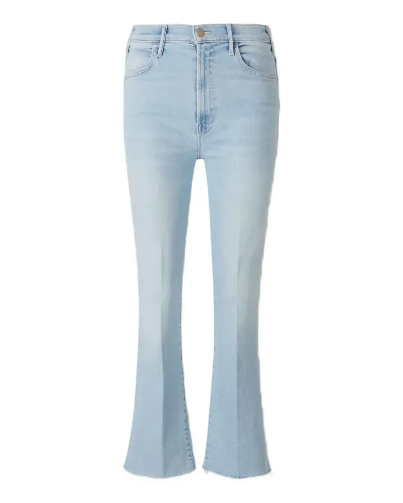 Mother The Hustler Ankle Fray bootcut jeans - Blau Blau