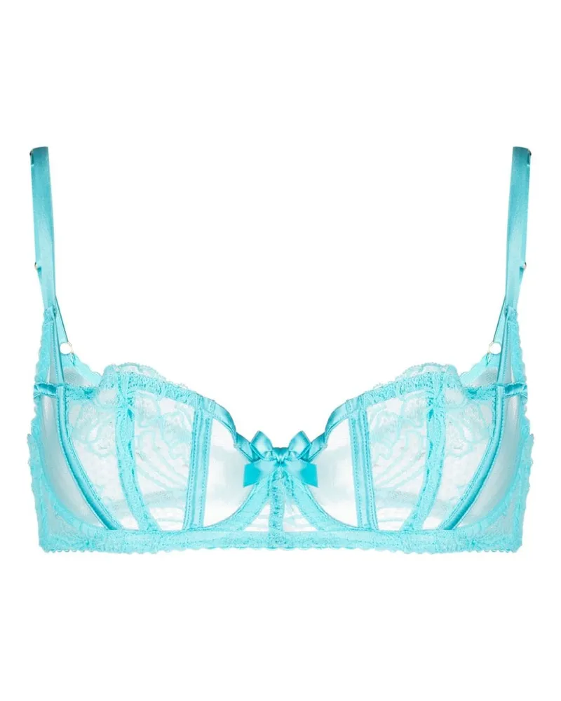 Agent Provocateur Rozlyn Balconette-BH Blau