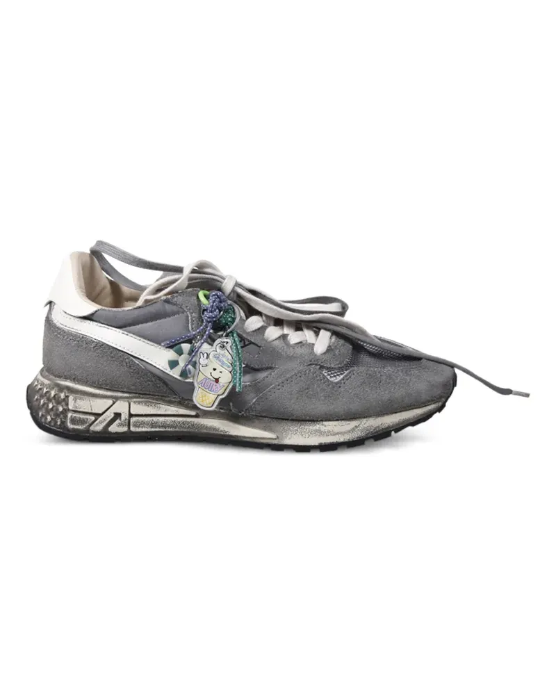 AUTRY Reelwind Super Vintage panelled distressed sneakers - Grau Grau